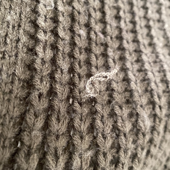 Windsor Oversized Waffle Knit Poncho - Picture 11 of 11